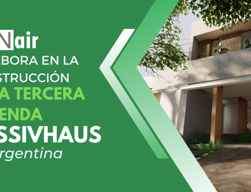 Renair colabora en la construcción de la tercera vivienda Passivhaus en Argentina